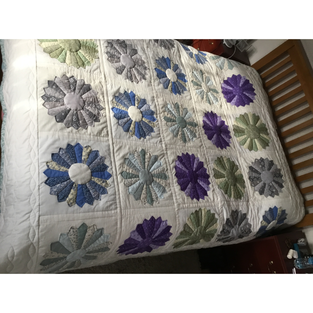 My quilt of many colours