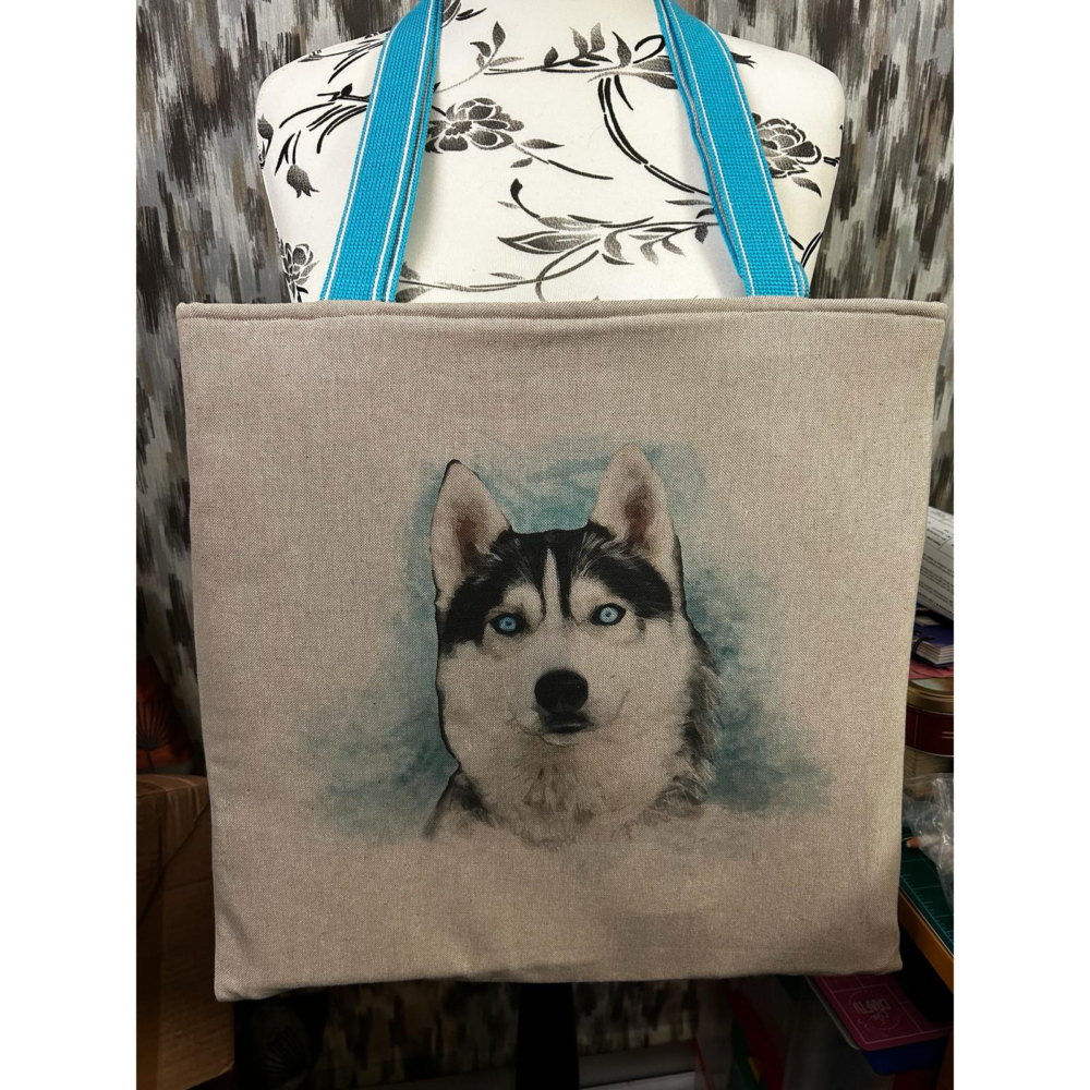 Husky Tote bag
