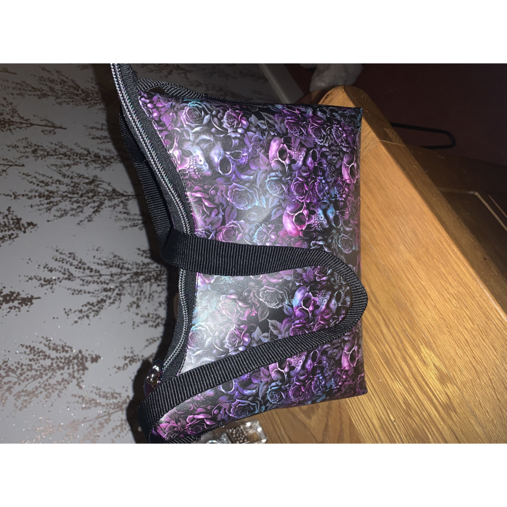 Vinyl & leather bag & purse