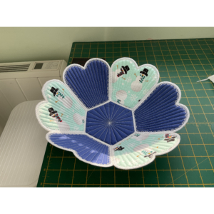 Snowman doublesided bowl