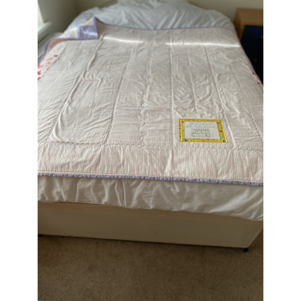 Mixed block birthday quilt August 2024