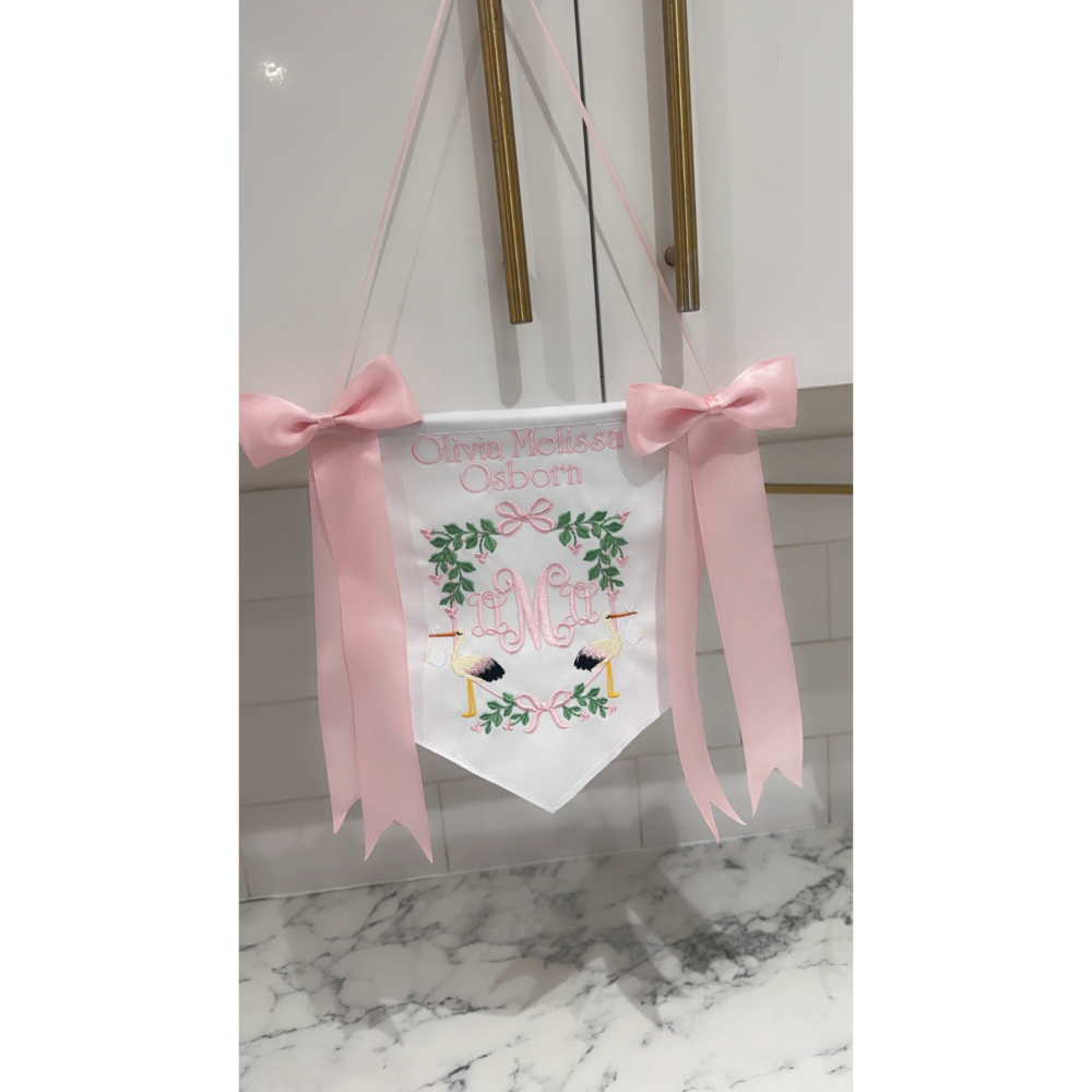 Christmas sacks and birth announcements
