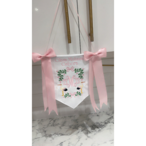Christmas sacks and birth announcements