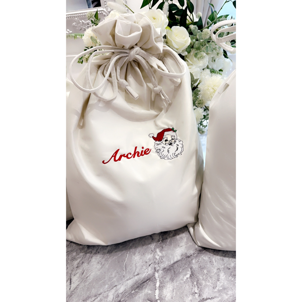 Christmas sacks and birth announcements