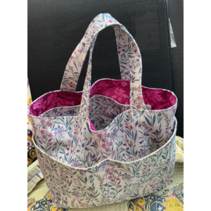 Dual use shopper/crochet bag