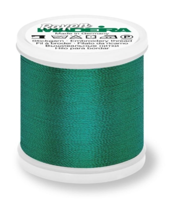 Madeira 9840_1293 | Rayon Embroidery Thread 200m | Dark Teal