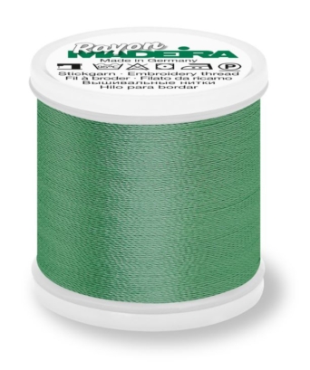 Madeira 9841_1279 | Rayon Embroidery Thread 1000m | Medium Aqua