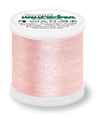 Madeira 9840_1019 | Rayon Embroidery Thread 200m | Medium Peach