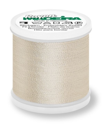 Madeira 9841_1082 | Rayon Embroidery Thread 1000m | Ecru