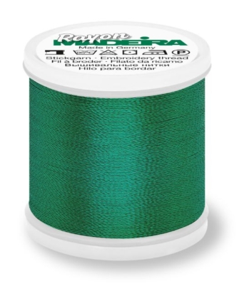 Madeira 9840_1280 | Rayon Embroidery Thread 200m | Deep Aqua