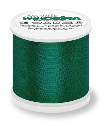 Madeira 9840_1103 | Rayon Embroidery Thread 200m | Dark Pine Green