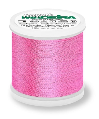 Madeira 9840_1107 | Rayon Embroidery Thread 200m | Coral