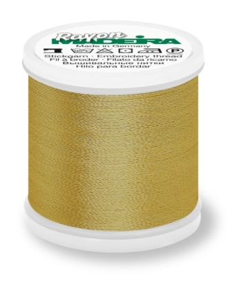 Madeira 9840_1192 | Rayon Embroidery Thread 200m | Temple Gold