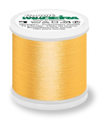 Madeira 9840_1372 | Rayon Embroidery Thread 200m | Butterfly Gold