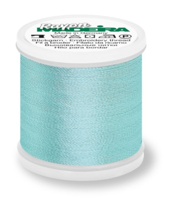 Madeira 9841_1045 | Rayon Embroidery Thread 1000m | Light Teal
