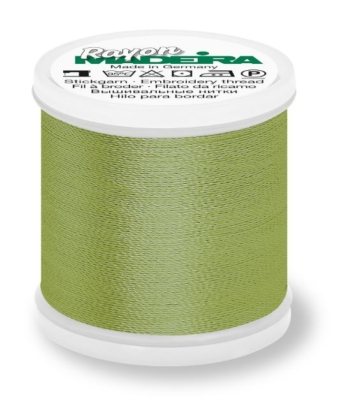 Madeira 9840_1106 | Rayon Embroidery Thread 200m | Light Avocado