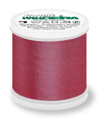 Madeira 9841_1119 | Rayon Embroidery Thread 1000m | Medium Burgundy