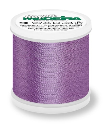 Madeira 9840_1387 | Rayon Embroidery Thread 200m | Light Plum