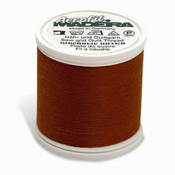 Madeira Aerofil Sewing Thread | 100m | No.120 | Light Rust Brown