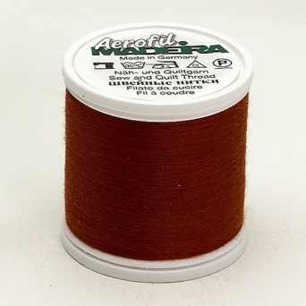 Madeira Aerofil Sewing Thread | 100m | No.120 | Red Brown