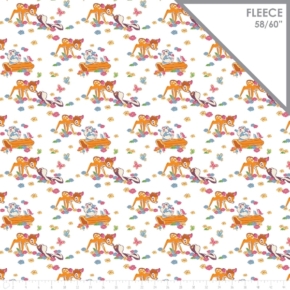 Disney Bambi & Friends Fleece Fabric