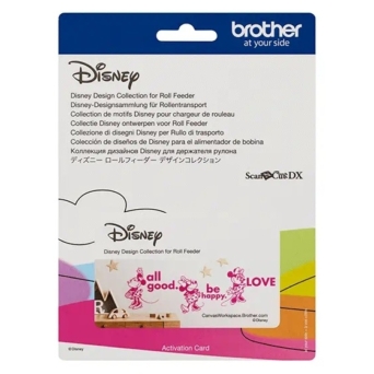 Brother ScanNCut Disney Design Collection for Roll Feeder | CADXDSNP12