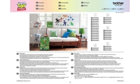 Brother ScanNCut Disney Toy Story | Home Deco Collection | CADSNP05