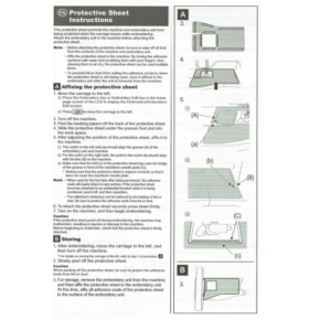 Brother XF8196001 | Innov-is V series, XV & XP1 Embroidery Bed Protective Sheet