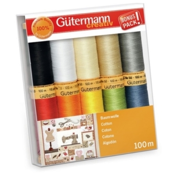 Cotton No.50 Multi Thread Set 10pk