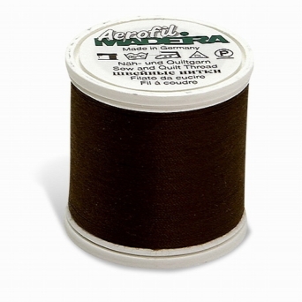 Madeira Aerofil Sewing Thread | 100m | No.120 | Dark Brown