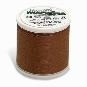 Madeira Aerofil Sewing Thread | 100m | No.120 | Dark Tan Clay
