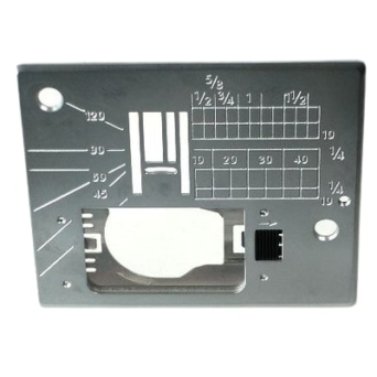 Elna 846607009 | Standard Zig Zag Needle Plate for 7200