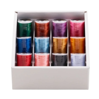 Embroidery Thread 12 Colours