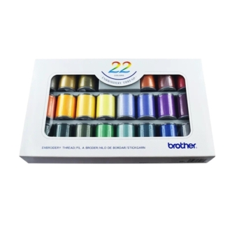 Embroidery Thread 22 Colours