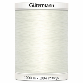 Gutermann Sew All Thread | 1000m | Off White 111