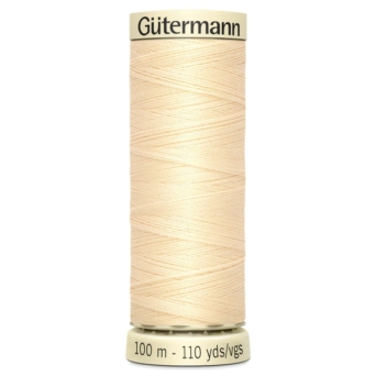 Gutermann Sew All Thread | 100m | Cream 610