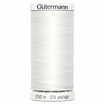 Gutermann Sew All Thread | 250m | White 800