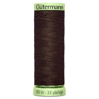 Gutermann Topstitch Thread | 30m | Dark Brown 696