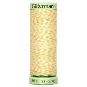 Gutermann Topstitch Thread | 30m | Pale Yellow 325