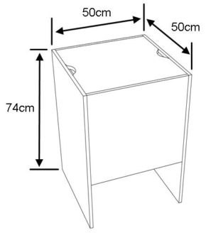Horn Elements Sewing Table, Drawer & Chest