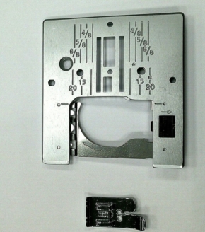 Janome 200423009 | Straight Stitch Foot & Needle Plate Set for Jem