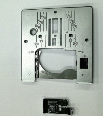 Janome 200423009 | Straight Stitch Foot & Needle Plate Set for Jem