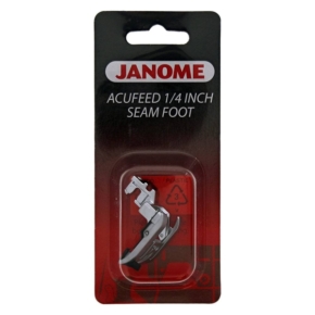 Janome 202031002 | Acufeed 1/4 Inch Seam Foot | Category C