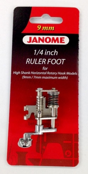 Janome 202441009 | 1/4 Inch Ruler Foot | Category D