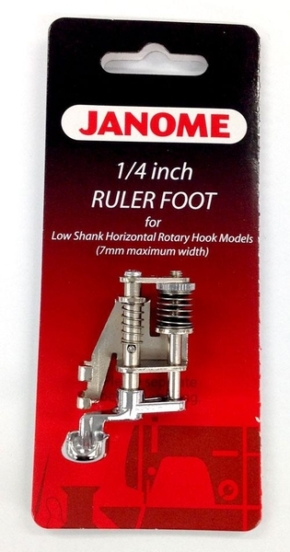 Janome 202442000 | 1/4 Inch Ruler Foot | Category B