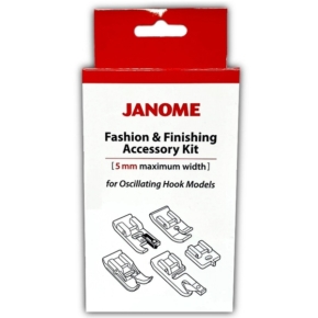 Janome 202476003 | Fashion & Finishing Accessory Kit | Category A