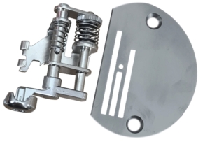 Janome 767441005 | 1/4 Inch Ruler Foot Set Including Darning Plate