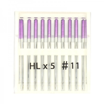 Janome 767812001 | HLX5 Needles, Size 11 - pack of 10