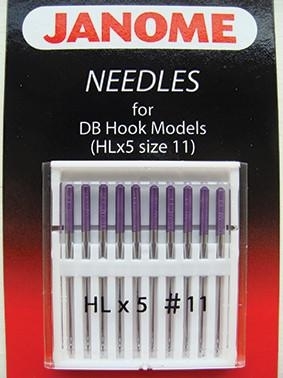 Janome 767812001 | HLX5 Needles, Size 11 – pack of 10