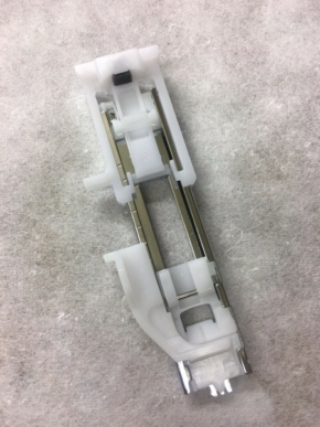 Janome 830823118 | Buttonhole Foot (R) 7mm One Step with red markings | Category C